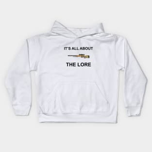 It's all about the lore Kids Hoodie